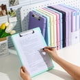 thumbnail image 6 of A4 File Folder Storage Box Plate Clip Student Special Test Paper Storage And Finishing Artifact Large Capacity Information Book Subject Classification Test Paper Multi-function Music, 6 of 9