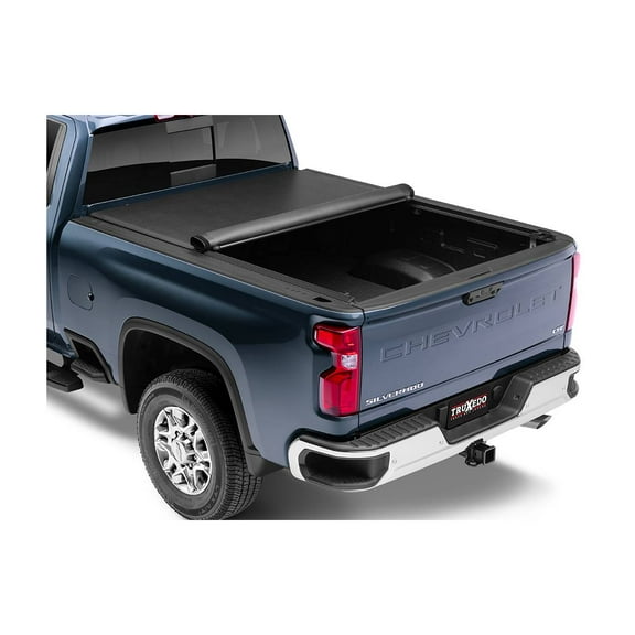 Truxedo by RealTruck Lo Pro Soft Roll Up Truck Bed Tonneau Cover | 573301 | Compatible with 2020 - 2024 Chevy/GMC Silverado/Sierra 2500/3500HD w/ or w/out MultiPro/Flex tailgate 6' 10" Bed (82.2")
