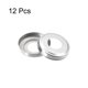 thumbnail image 3 of Redonda Escudo Placa, 12uds 65 x 14mm 201 Inoxidable Acero Agua Tubería Cubierta para 28.5mm Diámetro Tubería Unique Bargains accesorios de tuberia, 3 of 5
