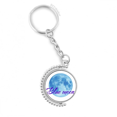 thumbnail image 1 of abnormal common knowledge english language culture rotatable keyholder disc accessories chain clip, 1 of 3