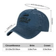 thumbnail image 2 of Chancla Survivor Adult Adjustable Classic Washed Casquette Cap Hat Baseball Cap For Man For Woman, 2 of 5