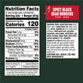 thumbnail image 6 of MorningStar Farms Vegetarian Spicy Black Bean Veggie Burgers, 9.5 oz, 4 Count (Frozen), 6 of 8