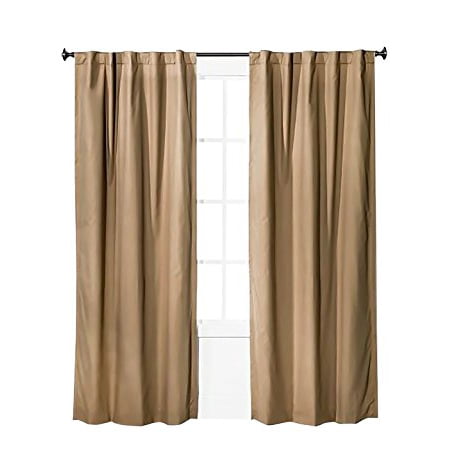 pillowfort panels twill blocking curtain light walmart
