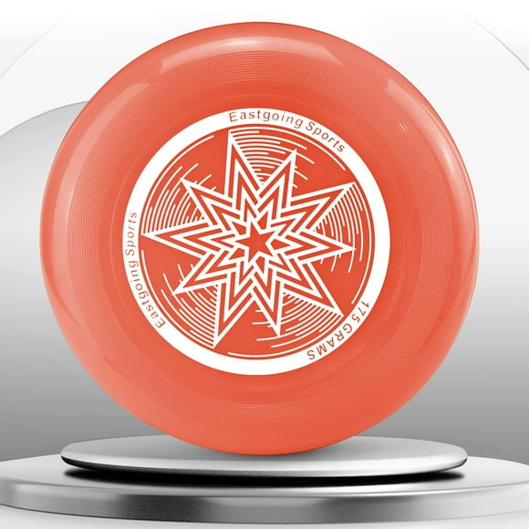 Eastgoing Ultimate Flying Disc 175 Gram, Sport Disc,Loads of UV Colors Available, Team Flying Disc for Beach, Backyard, Park, Camping and More, Suitable for competitions, Suitable for All Ag