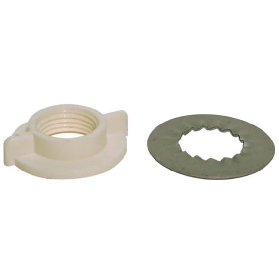 Rosette 0.5 in. Ips Washer & Nut