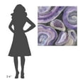 thumbnail image 4 of Global Gallery's 'Circle Rain v2' By Albena Hristova Stretched Canvas Wall Art, 4 of 4
