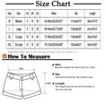 thumbnail image 5 of Annhoo Womens Linen Shorts Elastic High Waisted Casual Wide Leg Drawstring Summer Beach Shorts with Pockets, 5 of 5