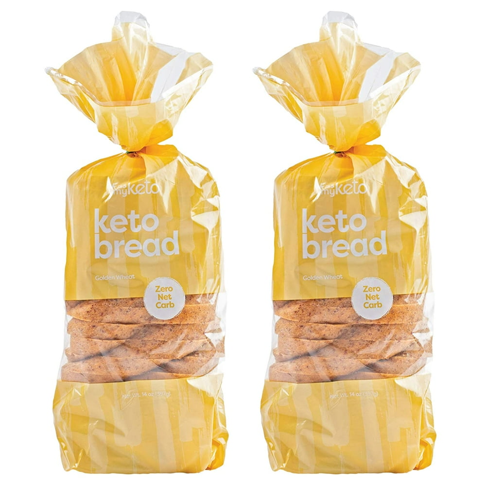 Kiss My Keto Bread Golden Wheat — Zero Carb Bread, Low Calorie, Sugar