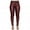 141#Wine Red, variant on Women Pants Black Leather Pants Women Stretch Waisted Buttoned Size Casual Trousers High Coated Women Large Pants Pants Leather Look Pants