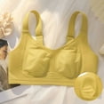 thumbnail image 3 of Womens Plus Size Everyday Bras, Seamless Bras for Women No Underwire Comfortable Push Up Bra V Neck Wireless Bralette Full Coverage Wire Free Sports Bras M-4XL, 3 of 5