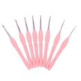 thumbnail image 4 of MasteelfCA 8Pcs Soft Handle Crochet Needles Handcraft DIY Knitting Crochet Hooks Weaving Tools, 4 of 7