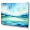 thumbnail image 2 of Designart "Pastel Scenery Of Aurora Borealis I" Aurora Borealis Wall Art Prints, 2 of 7