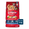 thumbnail image 1 of Alimento para Perro Purina Campeón Cachorro Todos los Tamaños Sabor Carne 4 kg, 1 of 7