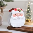thumbnail image 2 of Christmas Theme Empty Tins Candy Box Candy Cookie Gift Storage Container Decorative Box for  Party, 2 of 6