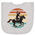 thumbnail image 2 of Inktastic Rodeo Team Roping Cowboy Newborn Bib, 2 of 3