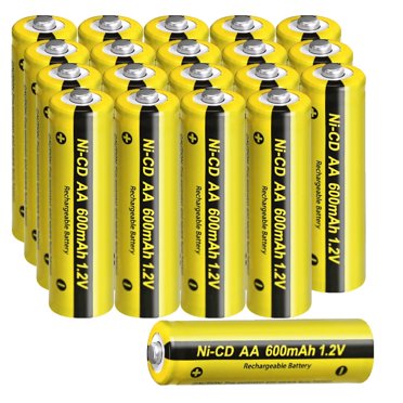 20 AA Rechargeable Batteries for Garden Solar Lights 20 AA Rechargeable Batteries for Garden Solar Lights