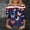 Blue, variant on SCSAlgin Womens 3/4 Sleeve T-Shirts Crew Neck 4th of July Summer Graphic Tee Tops