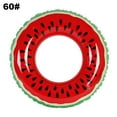 thumbnail image 2 of Fruit Pool Float, Watermelon Tube Ring Inflatable Durable Summer Swim Pool Party Float, 2 of 5