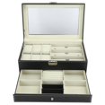 thumbnail image 4 of MultiFunctional Portable Watch Display Case Wristwatch Jewelry Glasses Storage Box Organizer, 4 of 14