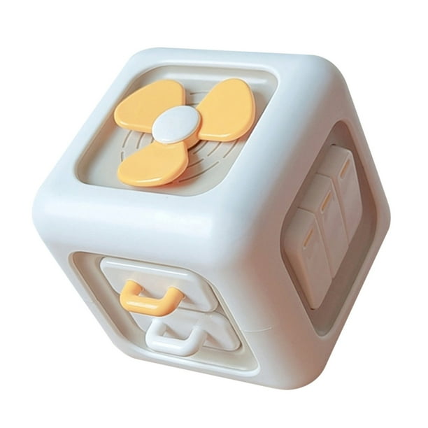 6 en 1 Busy Cube Montessori Toys Practice Hands On Skills Regalo para Niña