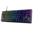thumbnail image 1 of TECWARE Phantom+ 87 Key Mechanical Gaming Keyboard, RGB led, TKL 75% Keyboard, Thocky Sounding, Wraith Pink Switch, 1 of 6