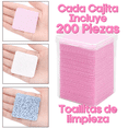 thumbnail image 2 of Toallitas Limpiadoras Pegamento Extensiones Pestañas 600 Piezas, 2 of 7