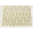 thumbnail image 2 of Unique Loom Geometric Fez Rug Ivory/Beige 2' 7" x 10' Runner Geometric Coastal Perfect For Bathroom Hallway Mud Room Laundry Room, 2 of 6