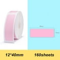 thumbnail image 2 of Niimbot Thermal Printing Label Paper Barcode Price Size Name Blank Labels Waterproof Tear Resistant 12*40mm 160pcs/roll for Home Organizer Supermarket Store Catering, 2 of 7