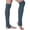 Over the Knee - Denim Accented, variant on Tipi Toe Women's Stirrup Yoga Socks Lightweight Knee High Leg Warmers Ideal for Yoga & Dance