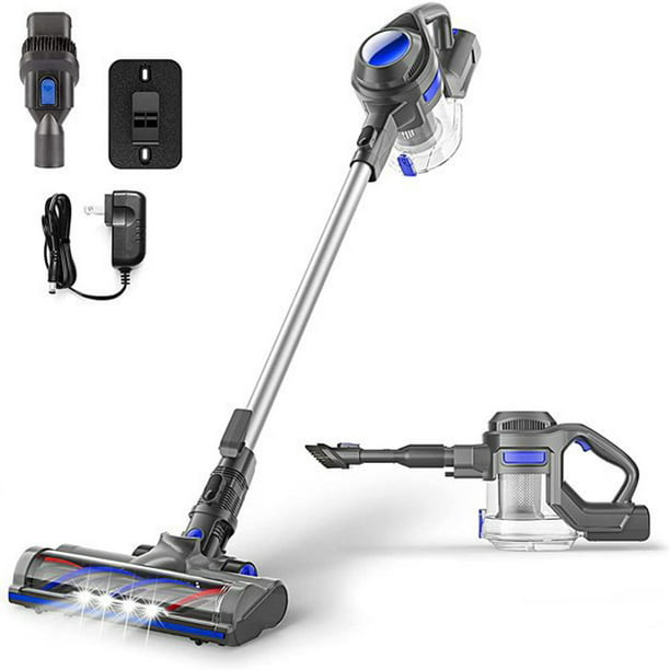Moosoo Cordless Vacuum 4 In 1, Best Cordless Stick Vacuum For Hardwood Floors And Carpet