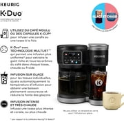 Keurig K-Duo Single Serve K-Cup Pod & Carafe Coffee Maker, Black