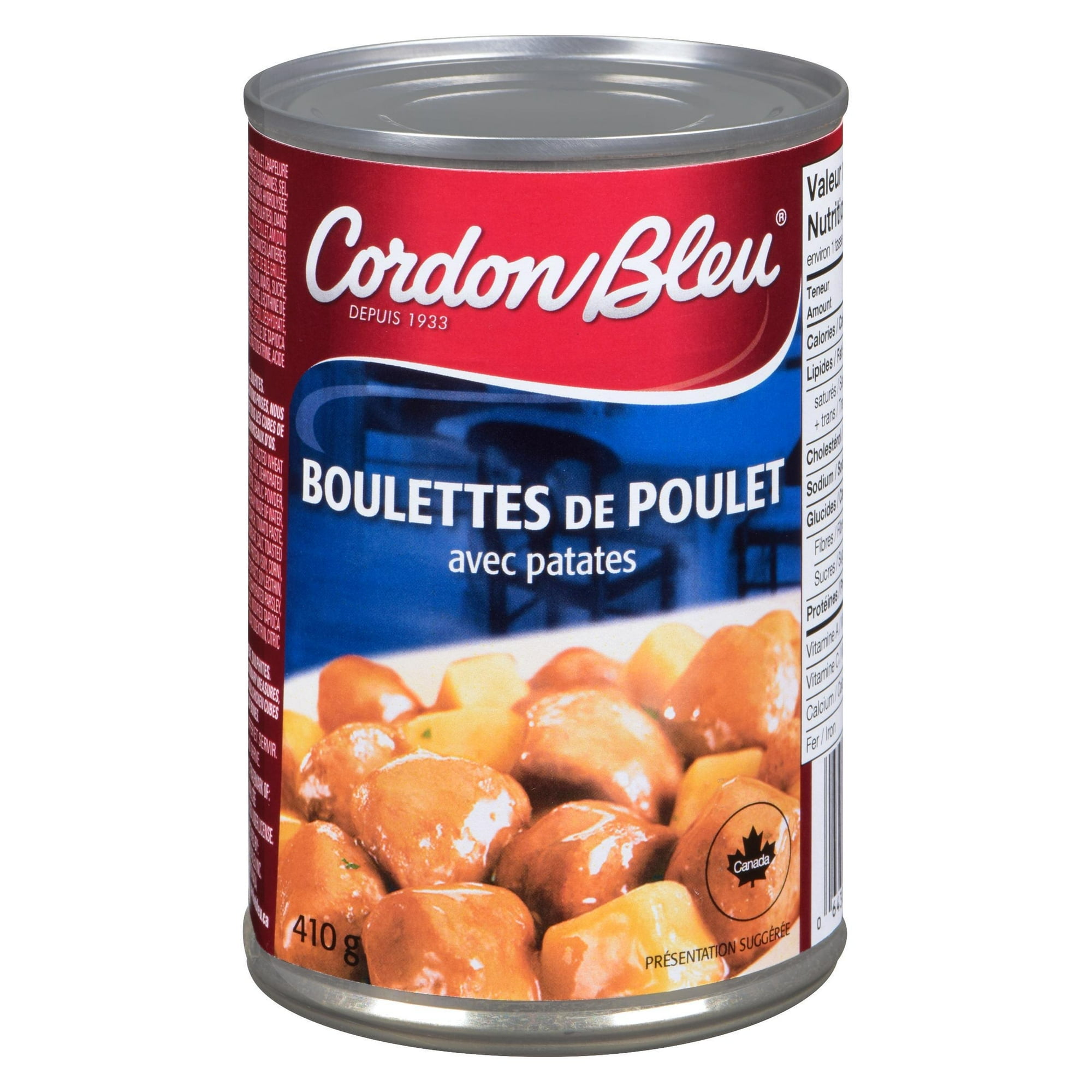 Boulettes de Poulet avec patates
