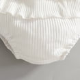 thumbnail image 7 of CAICJ98 Infant Baby Girl Clothes Newborn Summer Outfits Cute Romper Bloomer Shorts Set Floral Girl Clothes with Headband (White,12-18 Months), 7 of 7
