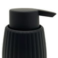 Mainstays Rubberized Plastic Ribbed Soap Pump, Black - Walmart.com