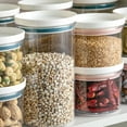 thumbnail image 5 of Cheer.US 2 Pcs Food Storage Containers, Fridge Organizer Case with Airtight Lids, Tray to Keep Fruits, Vegetables, Meat, Fish etc. Out of The Drippings, BPA-Free & Stain Resistant, 5 of 7
