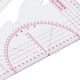 thumbnail image 3 of 3 piezas regla de coser Ecomeon regla de costura triangular herramienta de costura, 3 of 4