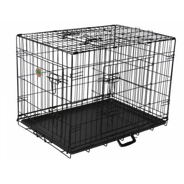 Go Pet Club TD-48 Caisse de Chien en Métal à Trois Portes avec Diviseur 48 Po