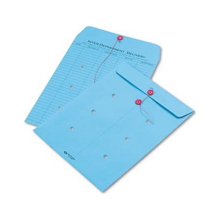 UPC: 0085227635778 | Quality Park  QUA63577  Inter-Department Colored Envelopes  100 / Box  Blue