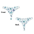thumbnail image 3 of Fotbe Cool Giraffe Tanga Sin Costuras para Mujer con Estampado – Panties Invisibles, Transpirables y Cómodos para Uso Diario-XX-Large, 3 of 6