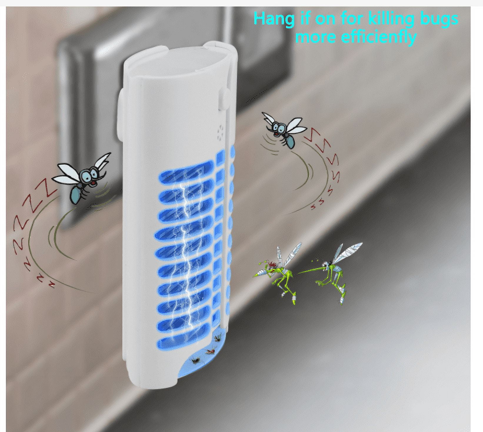Indoor Insect Killer Plug-in Bug Zapper Electric Mosquito Killer Lamp with  Light Sensor - 2pk, 2 units - Fry's Food Stores