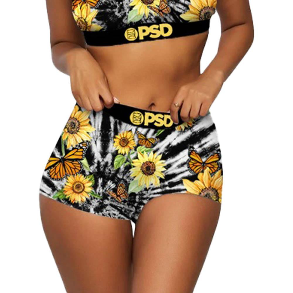 PSD Women TD Sunflower Mix Boy Shorts