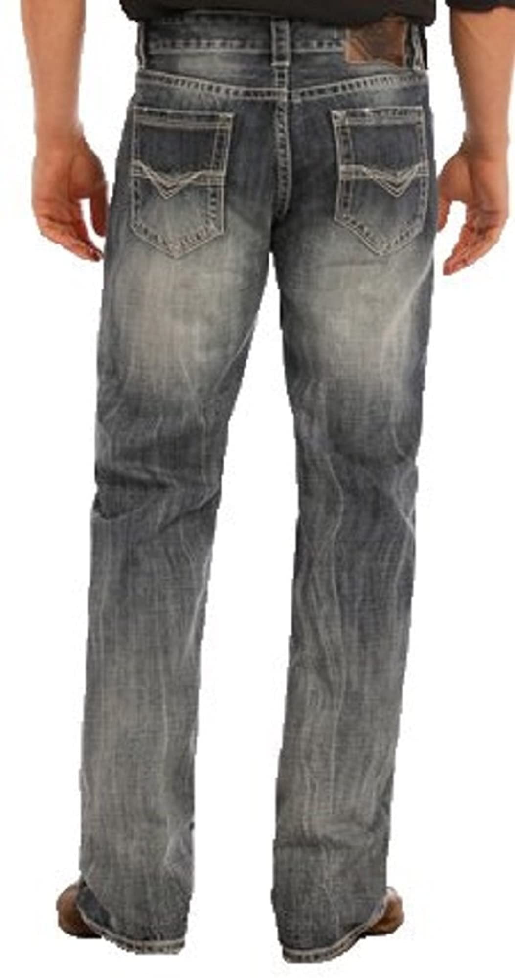 Rock Roll Denim Mens Relaxed Fit Double 