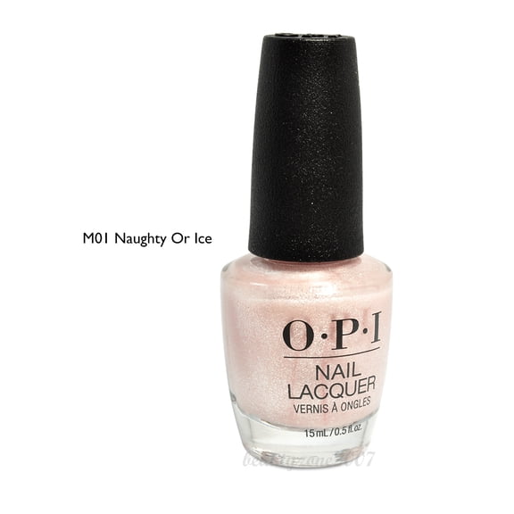 OPI Nail Lacquer Polish - Shine Bright Collection - Naughty Or Ice? 0.5 oz - #HRM01