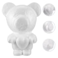 thumbnail image 3 of 1Pc Bear Shape Modelling Bear Mold Wedding Party Decor Bear Model DIY Foam Craft, 3 of 8