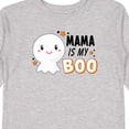 thumbnail image 4 of Inktastic Mama is My Boo with Cute Ghost Boys or Girls Long Sleeve Toddler T-Shirt, 4 of 5