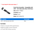 thumbnail image 2 of Front Strut Assembly - Compatible with 2007 - 2013 Mercedes-Benz S550 Base 2008 2009 2010 2011 2012, 2 of 2