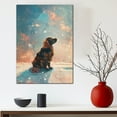 thumbnail image 5 of Standard Schnauzer Dog Art Print Poster, Wall art Canvas Painting Decor, Dog Pop Starry Night Art Home Decor Artwork For Bedroom Living Room Bathroom Décor, 5 of 6
