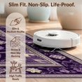 thumbnail image 6 of Design&I 4'x6' Ultra Soft Area Rug, Purple Ornate Para Bedside Traditional Scrollwork Alfombras Cuartos None Fluffy Washable Non Shedding for Bedroom Living Room Home Office, 6 of 7