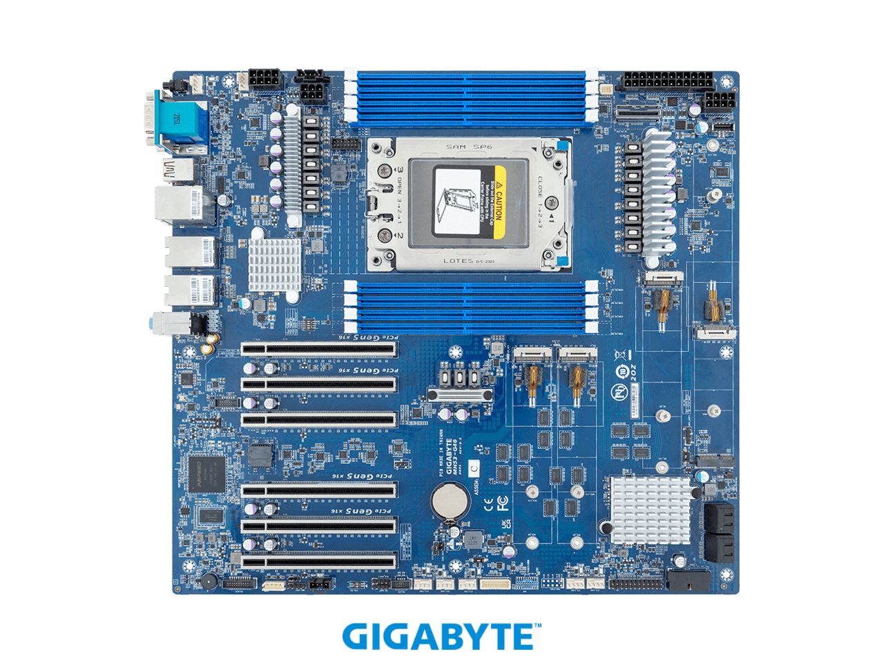 GIGABYTE MH53-G40 Motherboard - AMD Ryzen™ Threadripper™ PRO 7000 WX - E-ATX UP