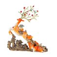 thumbnail image 2 of Estatua de alce, figura decorativa, soporte para botella de vino, colección de adornos de escritorio para Naranja, 2 of 9